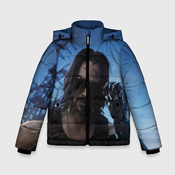 Куртка зимняя для мальчика Киану Ривз, цвет: 3D-черный