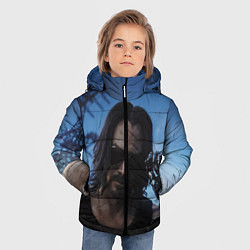 Куртка зимняя для мальчика Киану Ривз, цвет: 3D-черный — фото 2
