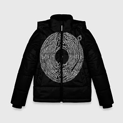 Куртка зимняя для мальчика Joy Division, цвет: 3D-черный