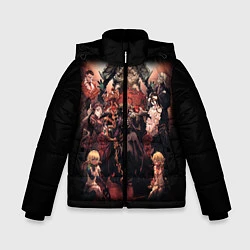 Куртка зимняя для мальчика Overlord 1, цвет: 3D-черный