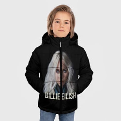 Куртка зимняя для мальчика BILLIE EILISH, цвет: 3D-черный — фото 2