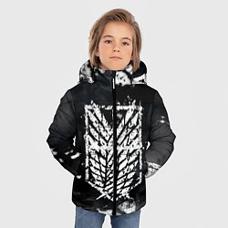 Куртка зимняя для мальчика АТАКА ТИТАНОВ, цвет: 3D-черный — фото 2