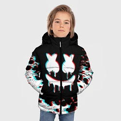Куртка зимняя для мальчика MARSHMELLO GLITCH, цвет: 3D-черный — фото 2