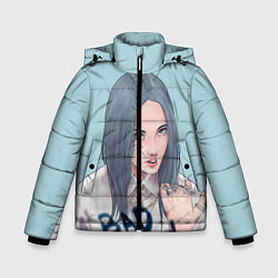 Зимняя куртка для мальчика Billie Eilish: Bad Guy