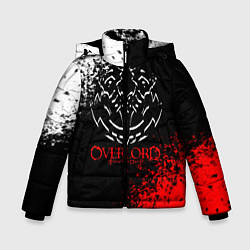 Куртка зимняя для мальчика Overlord, цвет: 3D-светло-серый