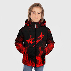 Куртка зимняя для мальчика АлисА, цвет: 3D-красный — фото 2