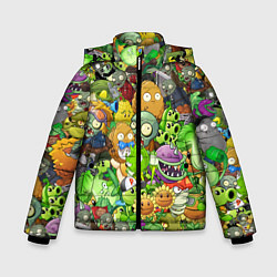 Зимняя куртка для мальчика PLANTS VS ZOMBIES