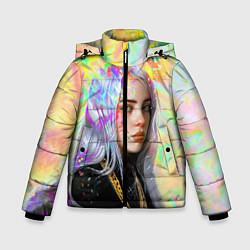 Куртка зимняя для мальчика Billie Eilish, цвет: 3D-черный