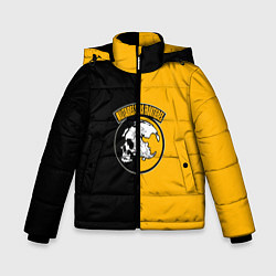 Куртка зимняя для мальчика Sans Frontieres, цвет: 3D-черный