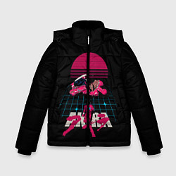 Куртка зимняя для мальчика Akirа, цвет: 3D-черный
