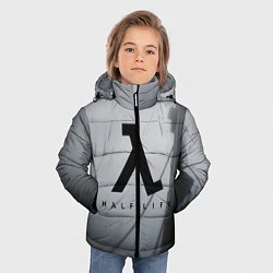Куртка зимняя для мальчика Half Life, цвет: 3D-черный — фото 2