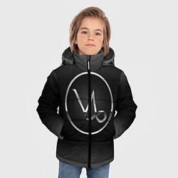 Куртка зимняя для мальчика Capricorn Козерог, цвет: 3D-черный — фото 2