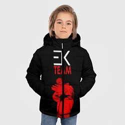Куртка зимняя для мальчика ЕГОР КРИД TEAM, цвет: 3D-красный — фото 2