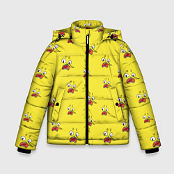 Куртка зимняя для мальчика Earl of Lemongrab, цвет: 3D-красный