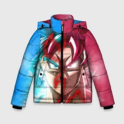Куртка зимняя для мальчика Dragon Ball, цвет: 3D-светло-серый