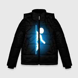 Куртка зимняя для мальчика Portal, цвет: 3D-красный