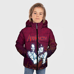 Куртка зимняя для мальчика Агата Кристи, цвет: 3D-черный — фото 2