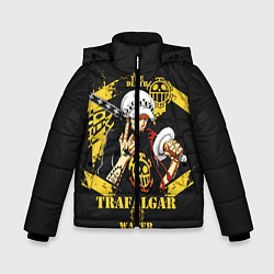 Куртка зимняя для мальчика One Piece Trafalgar Water, цвет: 3D-черный