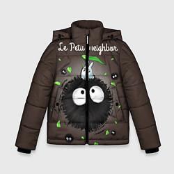 Куртка зимняя для мальчика My Neighbor Totoro, цвет: 3D-светло-серый