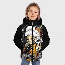 Куртка зимняя для мальчика One Piece, цвет: 3D-черный — фото 2
