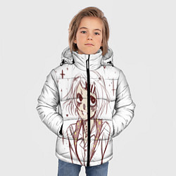 Куртка зимняя для мальчика Сузуя Джузо, цвет: 3D-светло-серый — фото 2