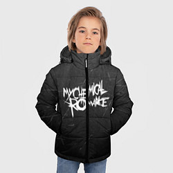 Куртка зимняя для мальчика My Chemical Romance, цвет: 3D-черный — фото 2