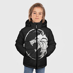 Куртка зимняя для мальчика The Witcher 3: Wild Hunt, цвет: 3D-черный — фото 2