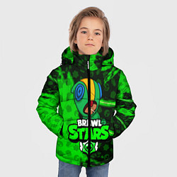 Куртка зимняя для мальчика BRAWL STARS:LEON, цвет: 3D-черный — фото 2