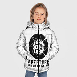 Куртка зимняя для мальчика PORTAL, цвет: 3D-черный — фото 2
