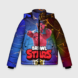 Куртка зимняя для мальчика Brawl Stars - Nita, цвет: 3D-черный