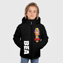 Куртка зимняя для мальчика BRAWL STARS BEA, цвет: 3D-светло-серый — фото 2