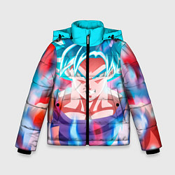 Куртка зимняя для мальчика Гоку, цвет: 3D-красный