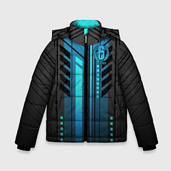 Куртка зимняя для мальчика Rainbow Six Siege, цвет: 3D-черный