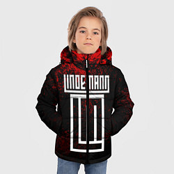 Куртка зимняя для мальчика LINDEMANN, цвет: 3D-черный — фото 2