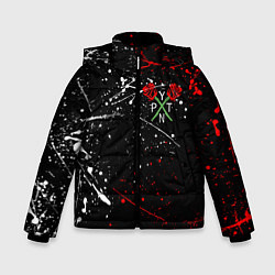 Куртка зимняя для мальчика Payton Moormeier: TikTok, цвет: 3D-красный