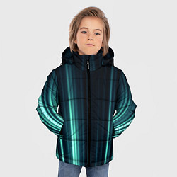 Куртка зимняя для мальчика Текстура, цвет: 3D-светло-серый — фото 2