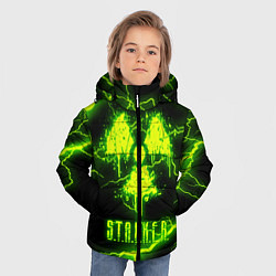 Куртка зимняя для мальчика STALKER 2, цвет: 3D-красный — фото 2