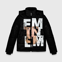 Куртка зимняя для мальчика Eminem, цвет: 3D-красный