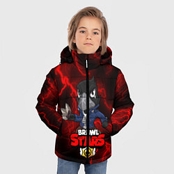 Куртка зимняя для мальчика Brawl Stars CROW, цвет: 3D-черный — фото 2