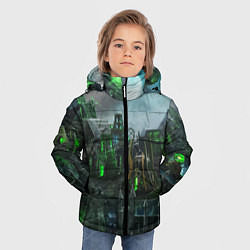 Куртка зимняя для мальчика Герои Нежить, цвет: 3D-черный — фото 2