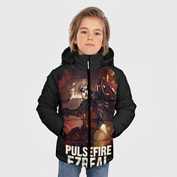 Куртка зимняя для мальчика Pulsefire Ezreal, цвет: 3D-черный — фото 2