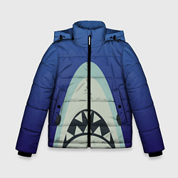 Куртка зимняя для мальчика IKEA Shark, цвет: 3D-светло-серый