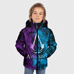 Куртка зимняя для мальчика Assassin's Creed, цвет: 3D-черный — фото 2
