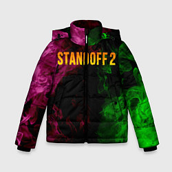 Куртка зимняя для мальчика STANDOFF 2, цвет: 3D-черный