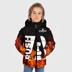 Куртка зимняя для мальчика CS: Go Rush AB, цвет: 3D-черный — фото 2