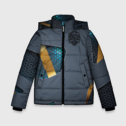 Куртка зимняя для мальчика League of Legends, цвет: 3D-черный