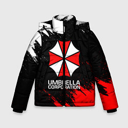 Куртка зимняя для мальчика UMBRELLA CORP, цвет: 3D-красный