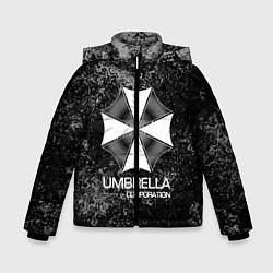 Куртка зимняя для мальчика UMBRELLA CORP, цвет: 3D-светло-серый