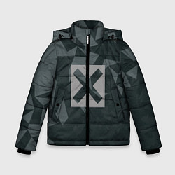 Куртка зимняя для мальчика Cross, цвет: 3D-черный