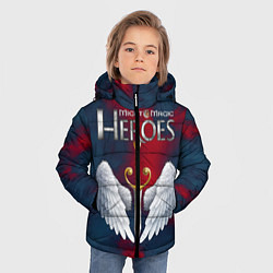Куртка зимняя для мальчика Heroes of Might and Magic, цвет: 3D-черный — фото 2